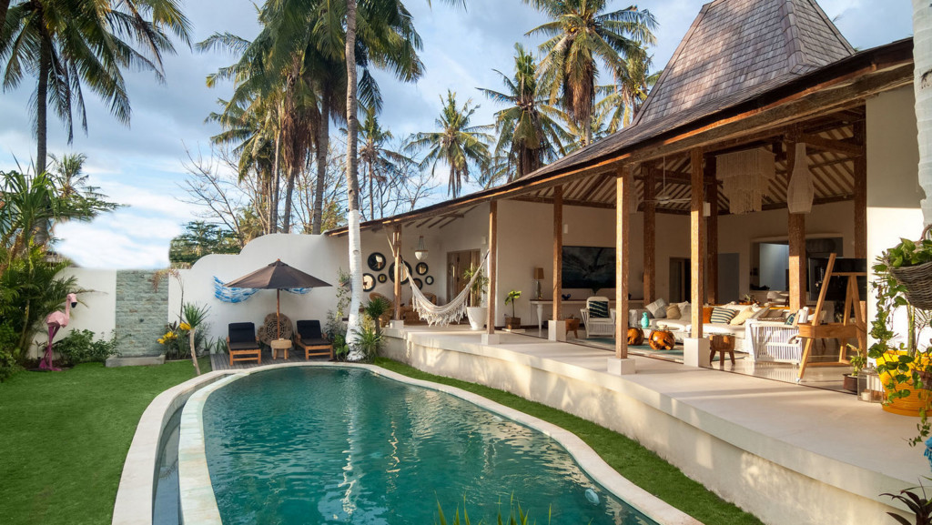 Villa De'Coco in Gili islands, Bali 4 bedrooms Best Price Guarantee