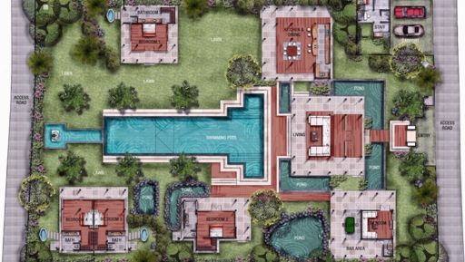 9300 Contoh Gambar Rumah Stil Bali HD Terbaik
