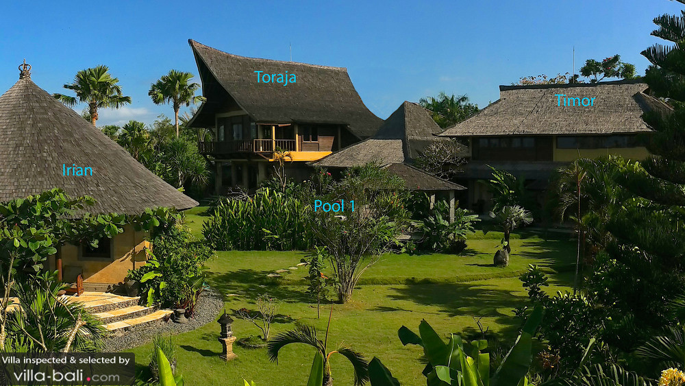Villa Bunga Desa in Canggu Bali 7 bedrooms Best Price 