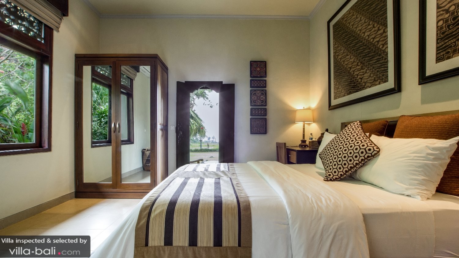 Villa cemadik a ubud e dintorni, bali 3 camere da letto Lavanderia decorazione Simples