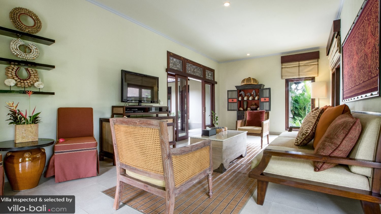 Villa cemadik a ubud e dintorni, bali 3 camere da letto Lavanderia decorazione Simples