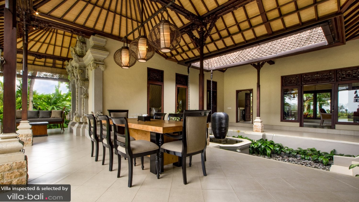 Villa cemadik a ubud e dintorni, bali 3 camere da letto Lavanderia decorazione Simples