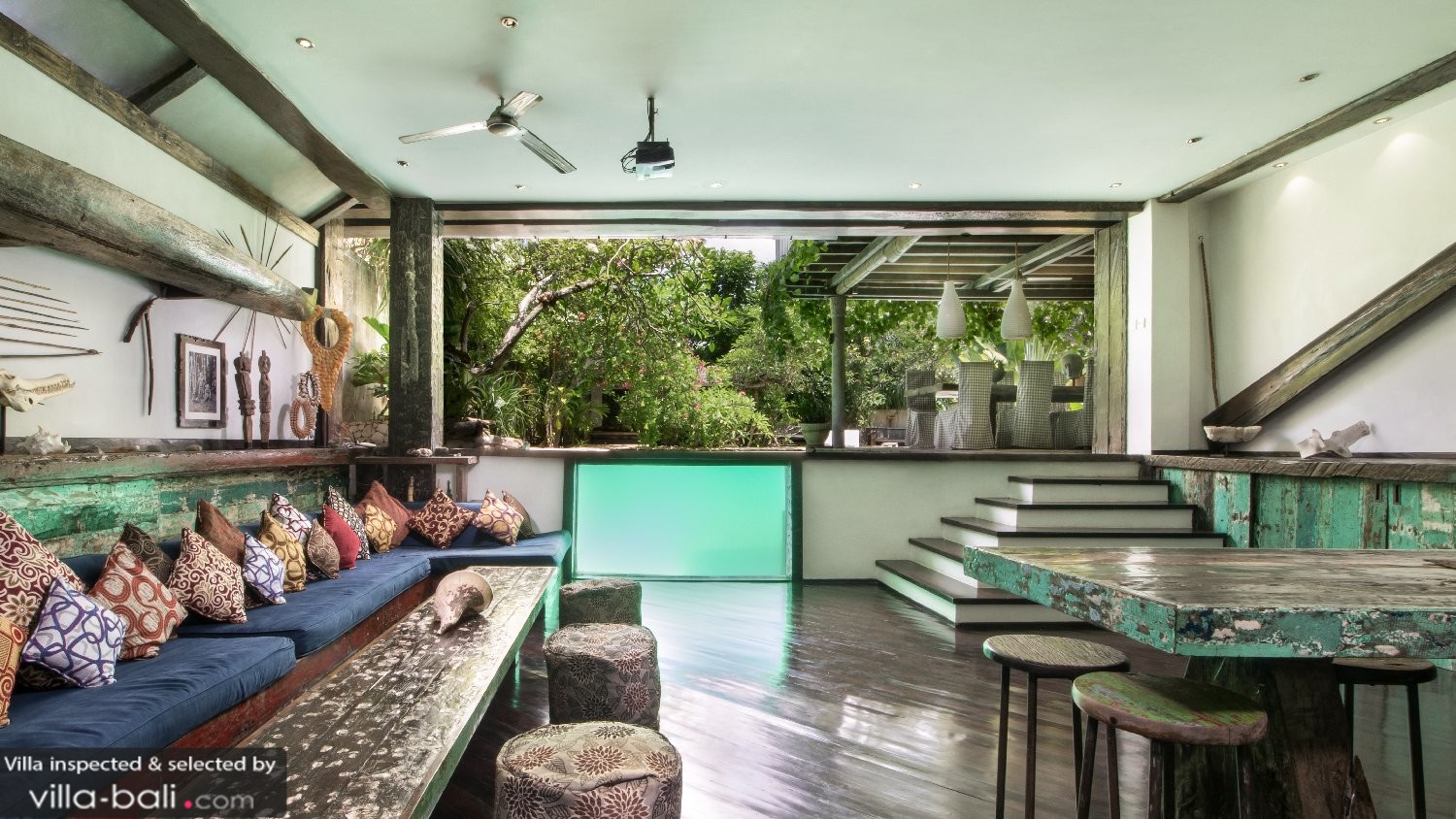Villa jempiring in seminyak, bali 5 schlafzimmer Schmales babybett