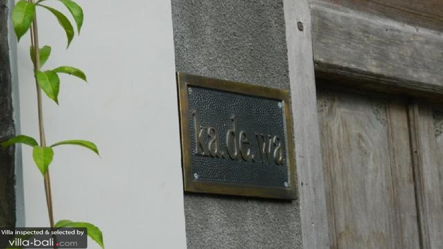 Villa kadewa in ubud & omgeving, bali 3 slaapkamers Kleuren slaapkamer muur