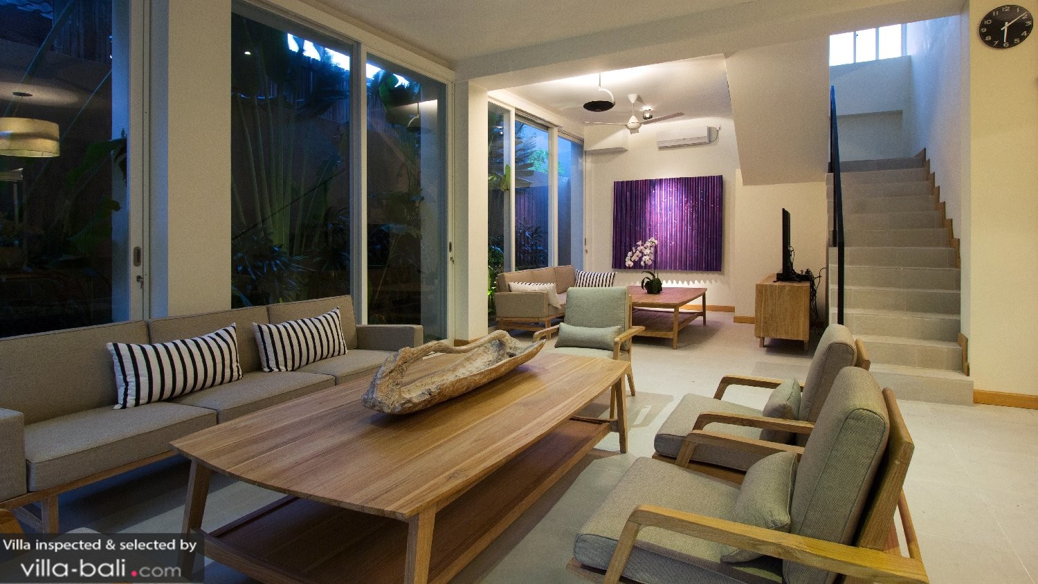 Villa stella seminyak in seminyak, bali 4 slaapkamers Kleuren slaapkamer muur