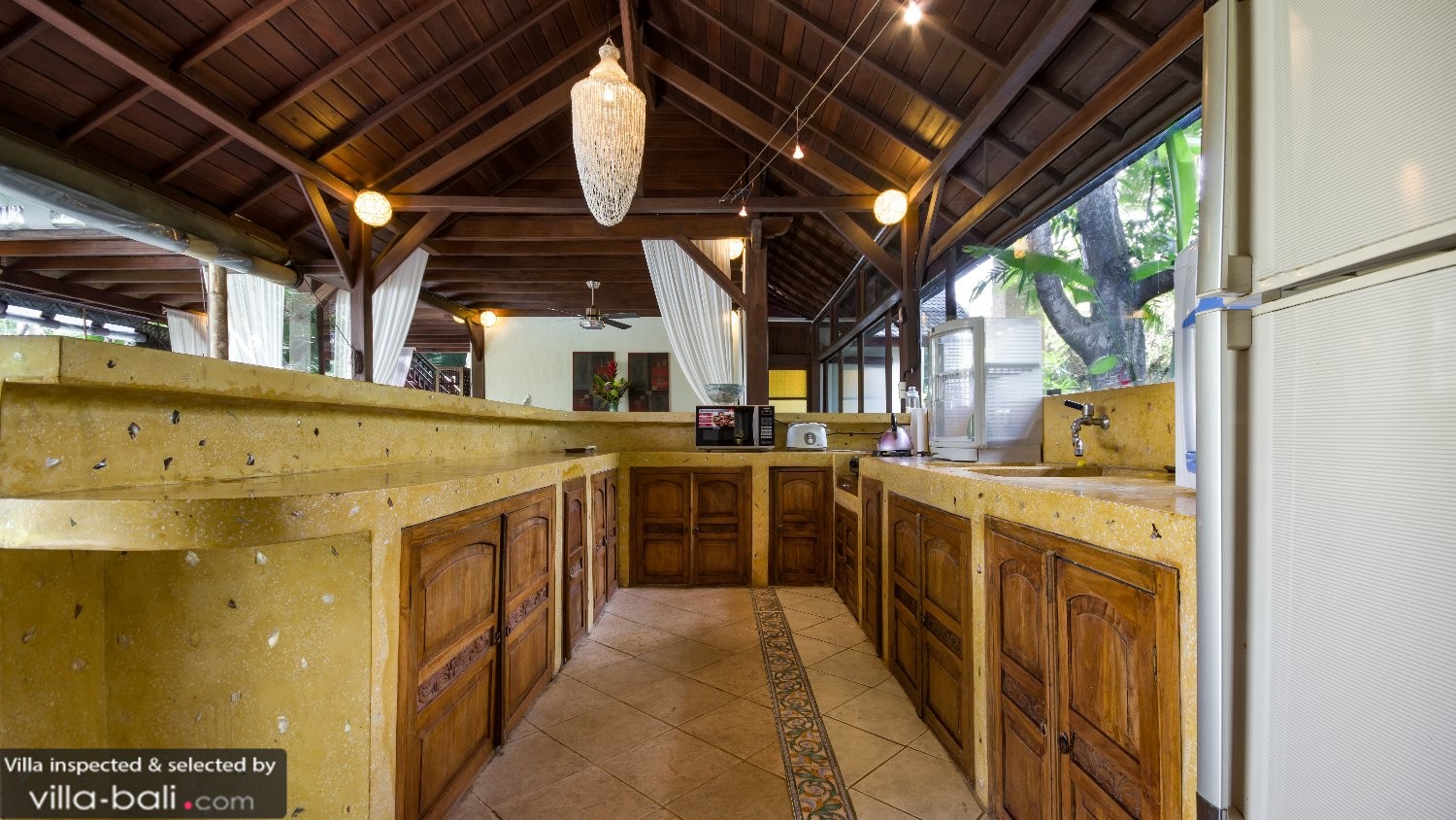 Villa una in seminyak, bali 5 slaapkamers Kleuren slaapkamer muur